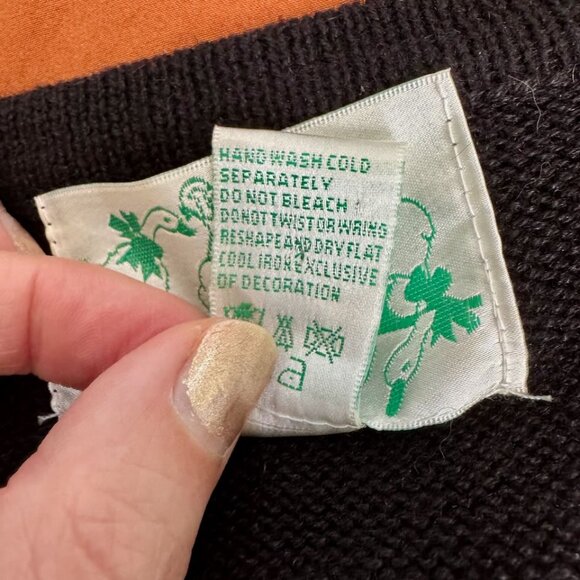 RARE The Quacker Factory Giraffe Beaded Button Cardigan Sweater, Size 1X - Picture 7 of 13